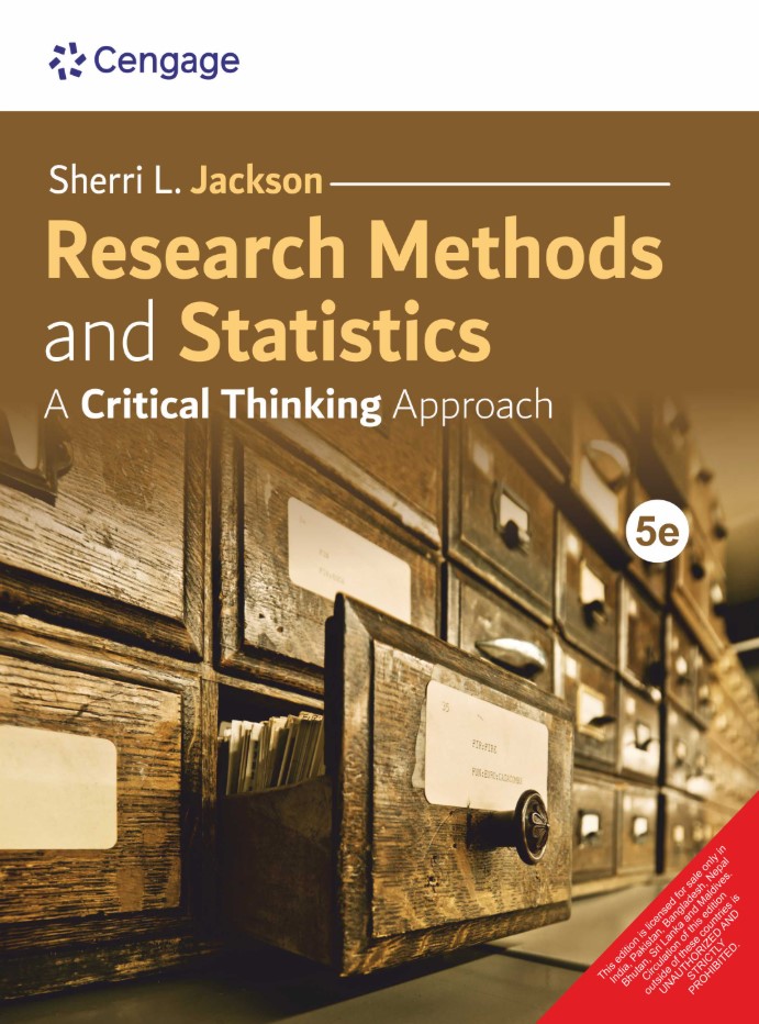 Research Methods and Statistics: A Critical Thinking Approach | 5th Edition